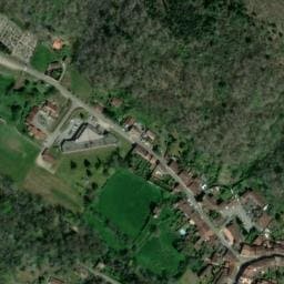 Vue satellite de Aire de services camping-cars de Sainte-Croix-Volvestre à Lahitère