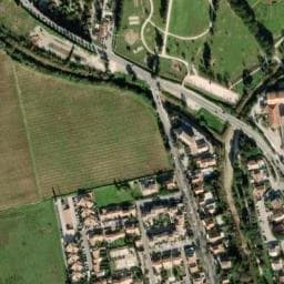 Vue satellite de Camping La Brûlade à Hyères