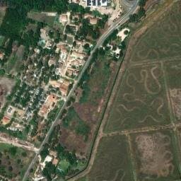 Vue satellite de Camping Le Capricorne à Hyères