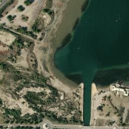 Vue satellite de Aire Etang de Mateille à Narbonne