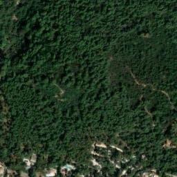 Vue satellite de Les Playes à Ollioules