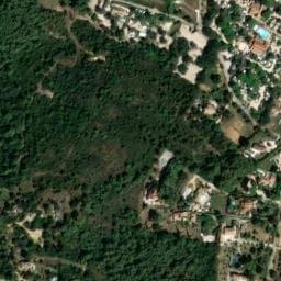 Vue satellite de Camping Orly d'Azur à Ollioules