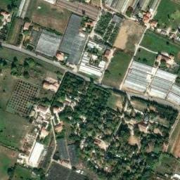 Vue satellite de Camping Les Loubes à Le Pradet