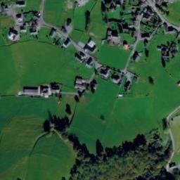 Vue satellite de Aire Naturelle de camping à Aramits