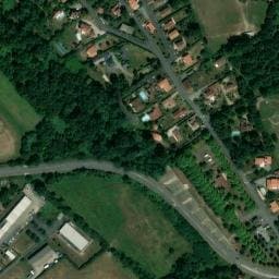 Vue satellite de aire de services camping-cars le belvedere des pyrenees à Valentine