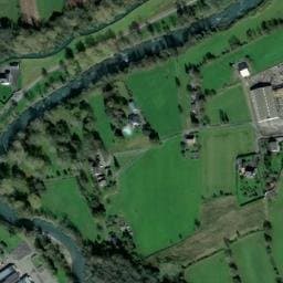 Vue satellite de Aire Du Gave D'ossau à Bescat