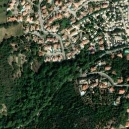 Vue satellite de Saint-Jean à Ollioules