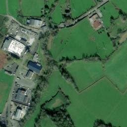 Vue satellite de Aire Naturelle de camping du Val Eveillé à Izeste