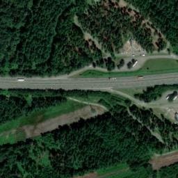 Vue satellite de Aire des Bandouliers à Lagrange