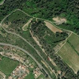 Vue satellite de Lagrasse Aire Camping Cars à Lagrasse