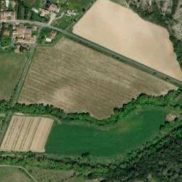Vue satellite de Aire Château de Villemagne à Rieux-en-Val