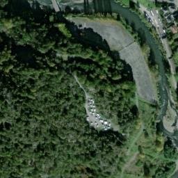 Vue satellite de Aire de camping-car à Aspin-en-Lavedan à Aspin-en-Lavedan