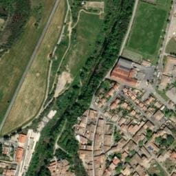 Vue satellite de Aire de Camping Cars Cellier des Demoiselles à Tournissan