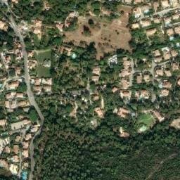 Vue satellite de Mauvalon II à Le Pradet