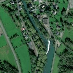 Vue satellite de Aire Izeste à Izeste