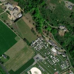 Vue satellite de Camping le Monlôo à Pouzac