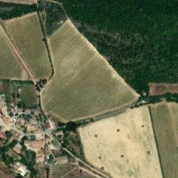 Vue satellite de Aire Domaine des Souleilles à Loupia