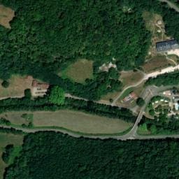 Vue satellite de Camping Le Petit Pyrénéen à Gabre