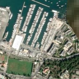 Vue satellite de Aire de camping-car à Six-Fours-les-Plages à Six-Fours-les-Plages