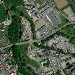 Vue satellite de Aire de camping-car à Pouzac à Pouzac