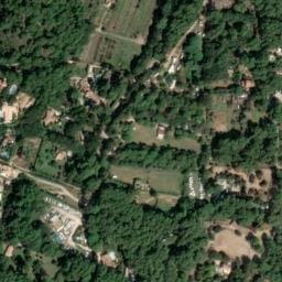 Vue satellite de Camping La Pinède à Six-Fours-les-Plages