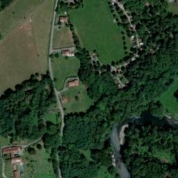 Vue satellite de Camping le Rural à Huos