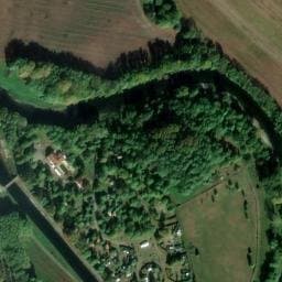 Vue satellite de Camping Les Mijeannes à Verniolle