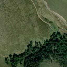 Vue satellite de Ancienne cabane Mulucheneko Etchola à Mendive