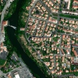 Vue satellite de Aire de camping-car à La Digne-d'Aval à La Digne-d'Aval