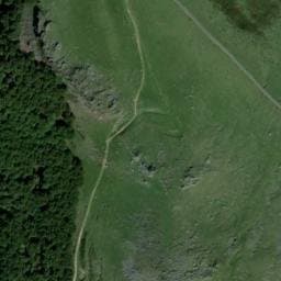 Vue satellite de Abri de Leitzarateka à Arnéguy