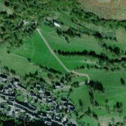 Vue satellite de CAMPING LES CHARDONNERETS à Juncalas