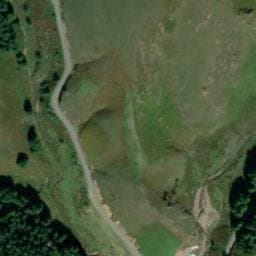 Vue satellite de Aire naturelle de camping-cars Etxola à Mendive