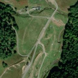 Vue satellite de Aire naturelle de camping-cars Etxola à Lecumberry