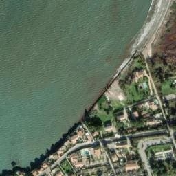 Vue satellite de Camping International à Carqueiranne