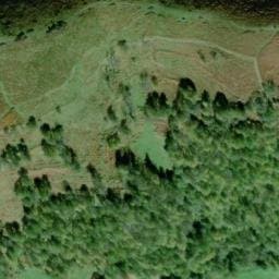 Vue satellite de Cabane de la Soum des Trées à Ousté