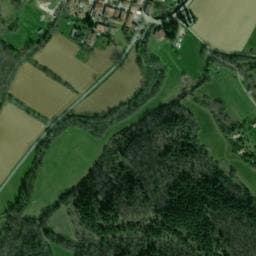 Vue satellite de Camping des Vignes à Calzan