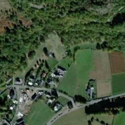 Vue satellite de CAMPING "LA FERME DU PLANTIER" à Ayzac-Ost