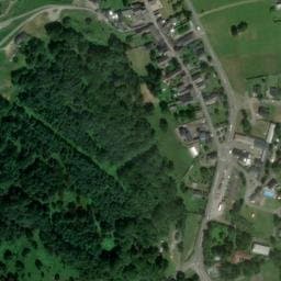 Vue satellite de AIRE DE CAMPING-CAR L'ARRIOU à Gerde