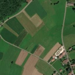 Vue satellite de Aire de camping-car à Castelbiague à Castelbiague