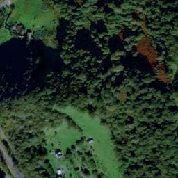 Vue satellite de Aire Naturelle de Camping Le Bousquet à Bedous