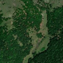 Vue satellite de Cabane d'Aygues-Mortes à Louvie-Soubiron