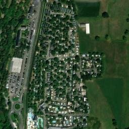 Vue satellite de Les Trois Vallées à Ayzac-Ost