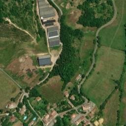 Vue satellite de Camping Le Roc Del Rey à Belloc