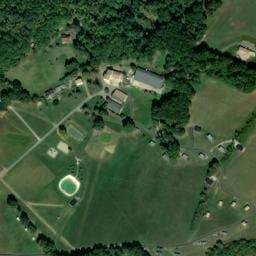 Vue satellite de Camping Domaine de La Besse à Camon