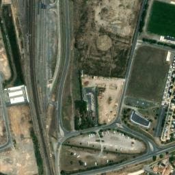 Vue satellite de Aire CAMPING-CAR PARK de Port-la-Nouvelle à Port-la-Nouvelle