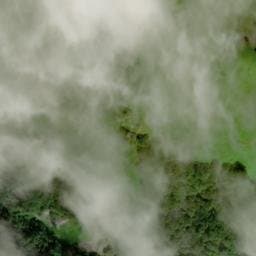 Vue satellite de Cabane des Mails à Arrodets