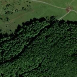 Vue satellite de Cabane de Couradabat à Esparros