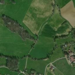 Vue satellite de Camping à la ferme à Malléon