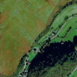 Vue satellite de Camping municipal d'Osse-en-Aspe à Bedous