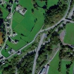 Vue satellite de Camping Municipal de Carole à Bedous